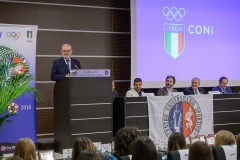 Evento di premiazione della squadra di Atletica Leggera ARCS CUS Perugia at Perugia , 23 gennaio 2025. Photo ©2025 Michele Benda