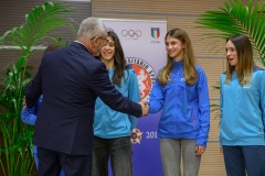 Evento di premiazione della squadra di Atletica Leggera ARCS CUS Perugia at Perugia , 23 gennaio 2025. Photo ©2025 Michele Benda