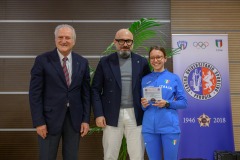 Evento di premiazione della squadra di Atletica Leggera ARCS CUS Perugia at Perugia , 23 gennaio 2025. Photo ©2025 Michele Benda