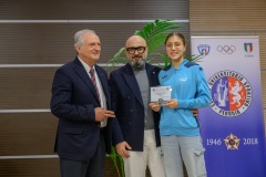 Evento di premiazione della squadra di Atletica Leggera ARCS CUS Perugia at Perugia , 23 gennaio 2025. Photo ©2025 Michele Benda