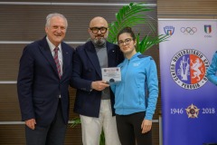 Evento di premiazione della squadra di Atletica Leggera ARCS CUS Perugia at Perugia , 23 gennaio 2025. Photo ©2025 Michele Benda