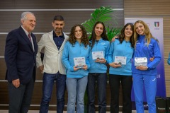 Evento di premiazione della squadra di Atletica Leggera ARCS CUS Perugia at Perugia , 23 gennaio 2025. Photo ©2025 Michele Benda