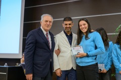 Evento di premiazione della squadra di Atletica Leggera ARCS CUS Perugia at Perugia , 23 gennaio 2025. Photo ©2025 Michele Benda