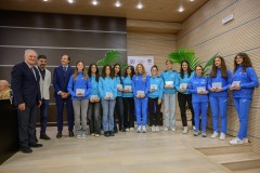 Evento di premiazione della squadra di Atletica Leggera ARCS CUS Perugia at Perugia , 23 gennaio 2025. Photo ©2025 Michele Benda