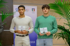 Evento di premiazione della squadra di Atletica Leggera ARCS CUS Perugia at Perugia , 23 gennaio 2025. Photo ©2025 Michele Benda